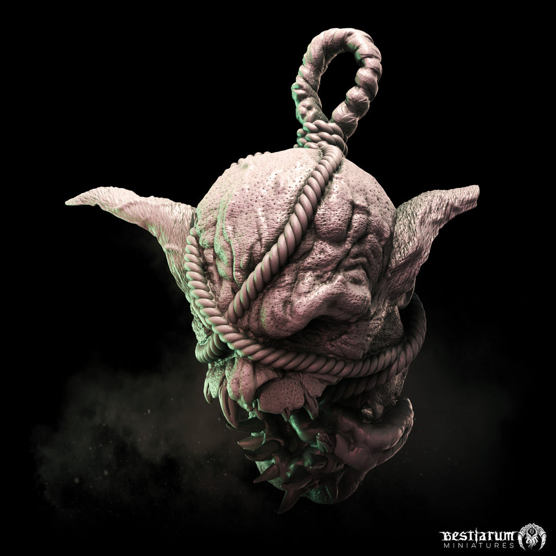 Monstrous Trophy Christmas Baubles | STL | Seasonal